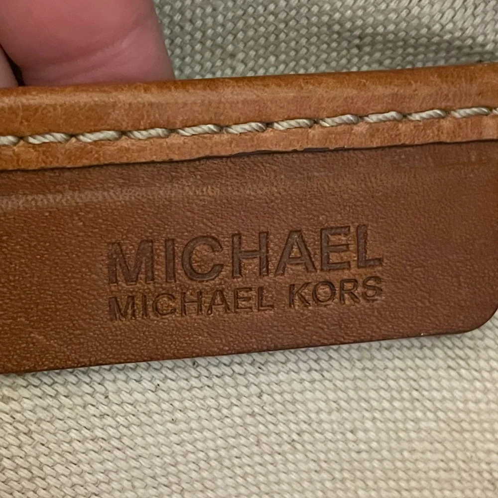 Michael Kors Brown Leather Hobo Handbag